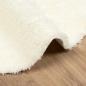 Preview: Teppich Shaggy Hochflor NAVARRA Creme 300x200 cm Polyester