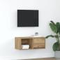Preview: ARDEBO.de - TV-Schrank Artisan-Eiche 60x31x25,5 cm Holzwerkstoff