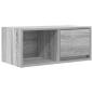 Preview: TV-Schrank Grau Sonoma 60x31x25,5 cm Holzwerkstoff