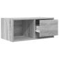 Preview: TV-Schrank Grau Sonoma 60x31x25,5 cm Holzwerkstoff