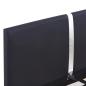 Preview: Bettgestell ohne Matratze Schwarz Kunstleder 135x190 cm