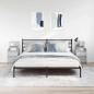 Preview: Nachttische mit 2 Schubladen 2 Stk. Grau Sonoma 38x34x80 cm