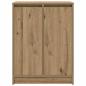 Preview: Schuhschrank Artisan-Eiche 57x34x76 cm Holzwerkstoff