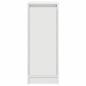 Preview: Schuhschrank Weiß 29,5x34x76 cm Holzwerkstoff