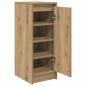 Preview: Schuhschrank Artisan-Eiche 29,5x34x76 cm Holzwerkstoff
