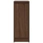 Preview: Schuhregal Braun Eichen-Optik 29,5x34x76 cm Holzwerkstoff