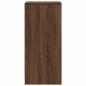 Preview: Schuhregal Braun Eichen-Optik 29,5x34x76 cm Holzwerkstoff