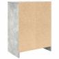 Preview: Schuhschrank Betongrau 57x34x76 cm Holzwerkstoff