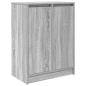 Preview: Schuhschrank Grau Sonoma 57x34x76 cm Holzwerkstoff