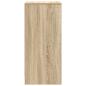 Preview: Schuhschrank Sonoma-Eiche 29,5x34x76 cm Holzwerkstoff