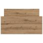 Preview: Bettgestell ohne Matratze Artisan-Eiche 90x190cm Holzwerkstoff