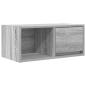 Preview: TV-Schränke 2 Stk. Grau Sonoma 60x31x25,5 cm Holzwerkstoff