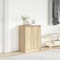 Preview: ARDEBO.de - Schuhschrank Sonoma-Eiche 57x34x76 cm Holzwerkstoff