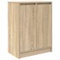 Preview: Schuhschrank Sonoma-Eiche 57x34x76 cm Holzwerkstoff