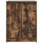Preview: Schuhschrank Räuchereiche 57x34x76 cm Holzwerkstoff