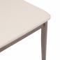 Preview: Esszimmerstühle mit Kissen 2 Stk. Braun Massivholz Gummibaum