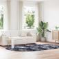Preview: ARDEBO.de - Teppich Shaggy Hochflor NAVARRA Dunkelgrau 300x200 cm Polyester