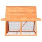 Preview: Kaninchenstall Kiefernholz & Tannenholz 152x128x108 cm