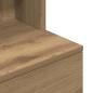 Preview: Nachttisch Artisan-Eiche 39x35x125 cm Holzwerkstoff