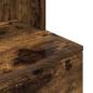 Preview: Nachttisch Räuchereiche 39x35x125 cm Holzwerkstoff