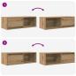 Preview: TV-Schränke 2 Stk. Artisan-Eiche 80x31x25,5 cm Holzwerkstoff