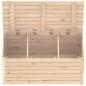 Preview: Gartenbox 101x50,5x46,5 cm Massivholz Kiefer