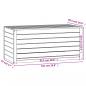 Preview: Gartenbox 101x50,5x46,5 cm Massivholz Kiefer