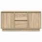 Preview: TV-Schrank mit LED-Leuchten Sonoma-Eiche 100x41x50 cm