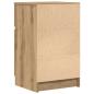 Preview: Nachttische 2 Stk. Artisan-Eiche 39x35x65 cm Holzwerkstoff