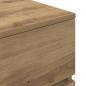 Preview: Nachttische 2 Stk. Artisan-Eiche 39x35x65 cm Holzwerkstoff