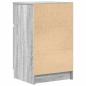 Preview: Nachttisch Grau Sonoma 39x35x65 cm Holzwerkstoff