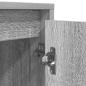 Preview: TV-Schrank mit LED-Leuchten Grau Sonoma 100x41x50 cm