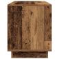 Preview: TV-Schrank mit LED-Leuchten Altholz-Optik 100x41x50 cm