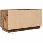 Preview: TV-Schrank mit LED-Leuchten Altholz-Optik 100x41x50 cm