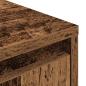 Preview: TV-Schrank mit LED-Leuchten Altholz-Optik 100x41x50 cm