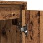 Preview: TV-Schrank mit LED-Leuchten Altholz-Optik 100x41x50 cm