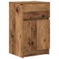 Preview: Nachttisch Altholz-Optik 39x35x65 cm Holzwerkstoff