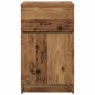 Preview: Nachttisch Altholz-Optik 39x35x65 cm Holzwerkstoff