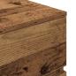Preview: Nachttisch Altholz-Optik 39x35x65 cm Holzwerkstoff