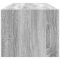 Preview: TV-Schrank Grau Sonoma 100x31x25,5 cm Holzwerkstoff