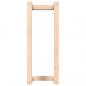 Preview: Handtuchhalter 23x18x60 cm Massivholz Kiefer