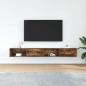 Preview: TV-Schränke 2 Stk. Räuchereiche 100x31x25,5 cm Holzwerkstoff