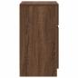 Preview: Nachttische 2 Stk. Braun Eichen-Optik 39x35x65 cm Holzwerkstoff