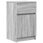 Preview: Nachttische 2 Stk. Grau Sonoma 39x35x65 cm Holzwerkstoff
