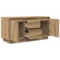 Preview: TV-Schrank mit LED-Leuchten Artisan-Eiche 100x41x50 cm