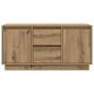 Preview: TV-Schrank mit LED-Leuchten Artisan-Eiche 100x41x50 cm