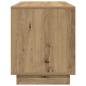 Preview: TV-Schrank mit LED-Leuchten Artisan-Eiche 100x41x50 cm