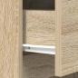 Preview: Nachttisch Sonoma-Eiche 39x35x65 cm Holzwerkstoff