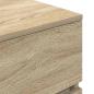 Preview: Nachttisch Sonoma-Eiche 39x35x65 cm Holzwerkstoff