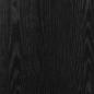 Preview: LP-Aufbewahrungsbox Schwarz Eichen-Optik 71x34x36cm